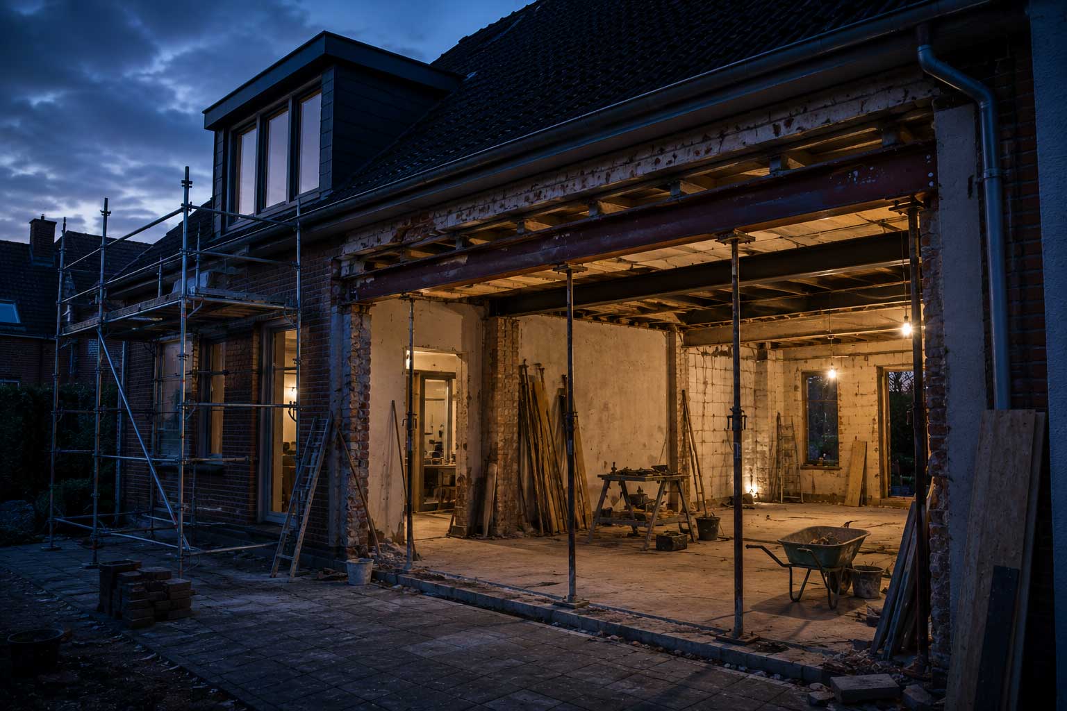 Technische constructie en renovatiewerkzaamheden