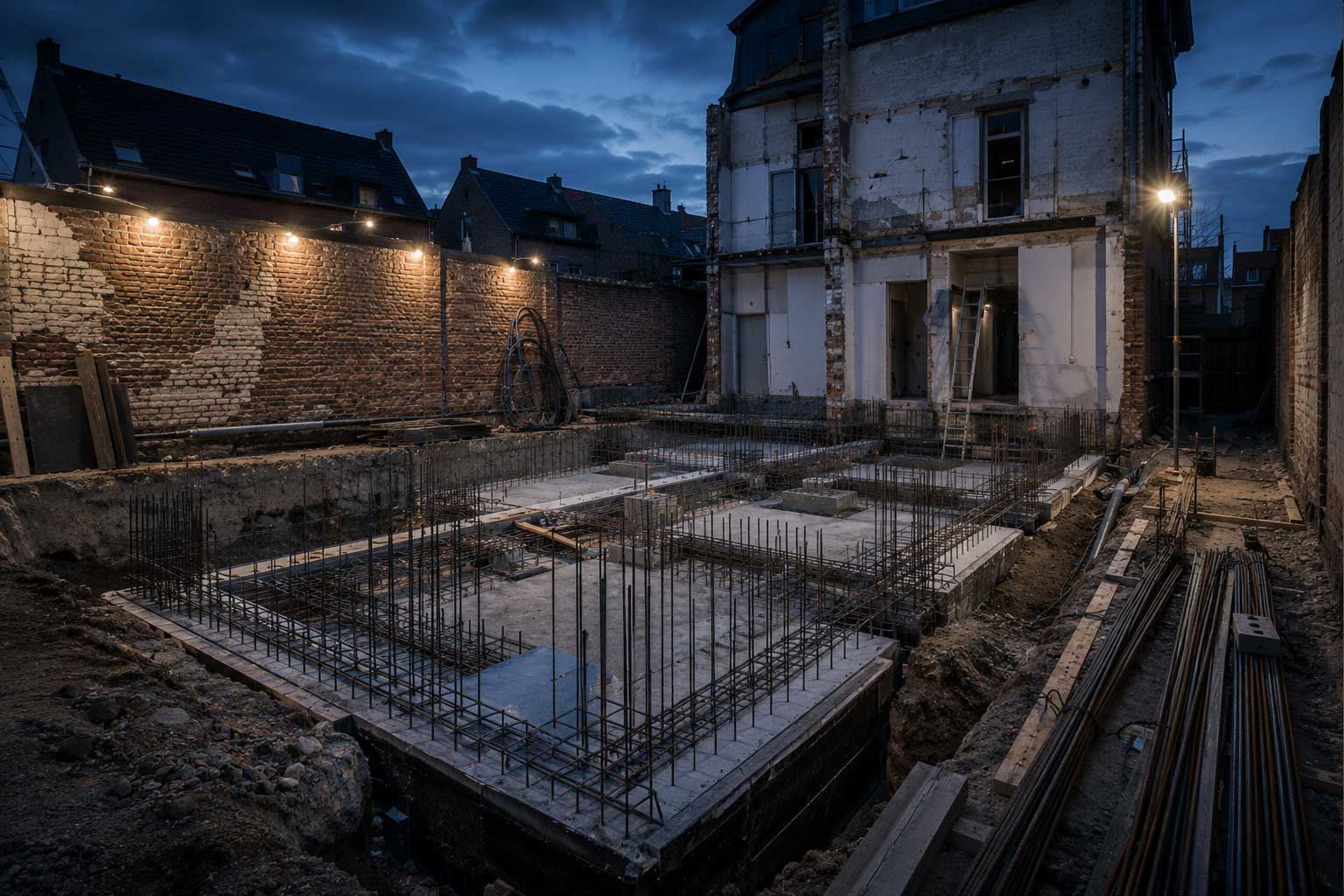 Ruwbouw en funderingen